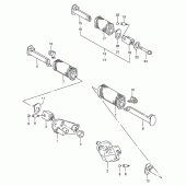 Схема вузла: Підніжки для Suzuki LS650 Savage