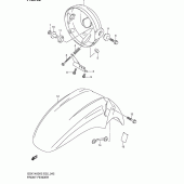 Схема узла: Кожух фары для Suzuki GSX1400