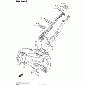 Схема вузла: Рама (Gsx-R1000Al6 E33) для Suzuki GSX-R1000