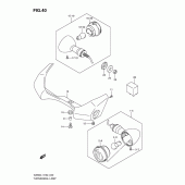 Схема узла: Поворотники для Suzuki VZ800 Intruder M800/ Boulevard M50