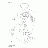 Схема вузла: Паливний насос Suzuki VZ800 Boulevard M50