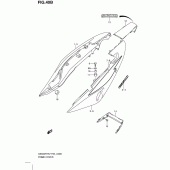 Схема вузла: Бічні панелі (Model k9) для Suzuki GS500