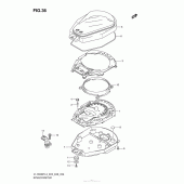 Схема вузла: Speedometer (Vl1500Btl3 E28) для Suzuki VL1500 Boulevard C90T BOSS
