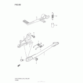 Схема узла: Подставка для Suzuki GSX-R1000
