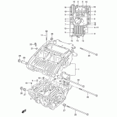 Схема вузла: Картер двигуна для Suzuki GS500