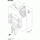 Схема вузла: Передній гальмівний супорт для Suzuki GSX-S1000