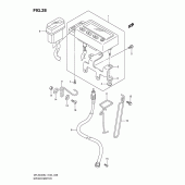 Схема узла: Спидометр для Suzuki DR-Z400 DR-Z400S