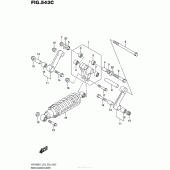 Схема вузла: Важіль прогресії (Vzr1800Bzl7 E28) для Suzuki VZR1800 Boulevard M109R BOSS