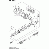 Схема вузла: Редуктор & Карданний вал Suzuki VL1500 Boulevard C90T