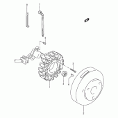 Схема вузла: Статор & Ротор для Suzuki DR200 DR200SE