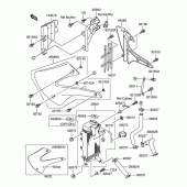 Схема вузла: Радіатор для Suzuki RM100