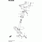 Схема вузла: Steering Stem (Dr-Z125L E28) для Suzuki DR-Z125 DR-Z125