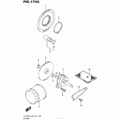 Схема вузла: Масляний насос Suzuki VL1500 Boulevard C90T