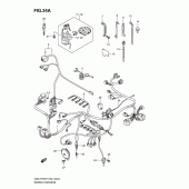 Схема вузла: Електропроводка (Model k2) для Suzuki GSX-R750