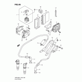 Схема вузла: Електрообладнання (Vzr1800zufl1 e19) ​​для Suzuki VZR1800 Intruder M1800R/ Boulevard M109R