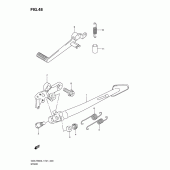 Схема узла: Подставка для Suzuki GSX-R600