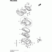 Схема вузла: Speedometer (Vzr1800Bzl5 E28) для Suzuki VZR1800 Boulevard M109R BOSS