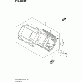Схема вузла: Speedometer (Gsx-R1000Al7 E33) для Suzuki GSX-R1000