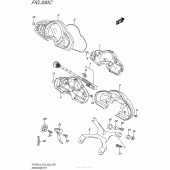 Схема вузла: Speedometer (Sfv650L5 E33) для Suzuki SFV650 Gladius
