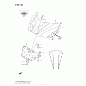 Схема узла: Накладка топливного бака (Gsx-R1000Zl3 E28) для Suzuki GSX-R1000