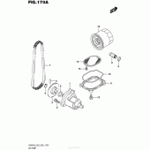 Схема вузла: Масляний насос Suzuki VZ800 Boulevard M50
