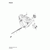 Схема узла: Фара для Suzuki RMX450