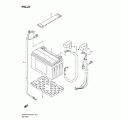 Схема вузла: Акумулятор для Suzuki GSX650
