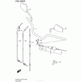 Схема узла: Руль & Тросики для Suzuki DL650 V-Strom