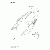 Схема вузла: Бічні панелі (Gs500k5 p28) для Suzuki GS500