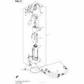 Схема вузла: Паливний насос Suzuki DL1000 V-Strom