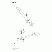 Схема узла: Подставка для Suzuki VZ1500 Intruder M1500