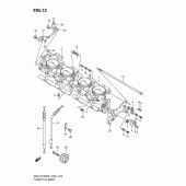 Схема вузла: Дросельна заслінка (Gsx-r1000k1) для Suzuki GSX-R1000