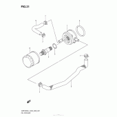 Схема узла: Масляный охладитель для Suzuki VZR1800 Boulevard M109R
