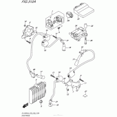 Схема узла: Электрооборудование (Dl1000Al5 E03) для Suzuki DL1000 V-Strom