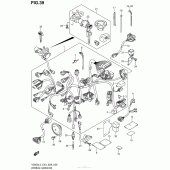 Схема узла: Wiring Harness (Vz800L3 E03) для Suzuki VZ800 Boulevard M50