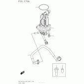 Схема вузла: Паливний насос Suzuki RM-Z250