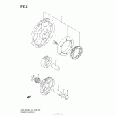 Схема узла: Привод стартера для Suzuki GSX-R600