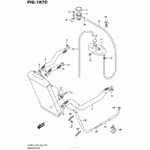 Схема узла: Патрубок системы охлаждения (Vl800Tl5 E03) для Suzuki VL800 Boulevard C50