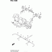 Схема вузла: Throttle Body Hose/joint (Gsx1300Ral5 E28) для Suzuki GSX1300 Hayabusa