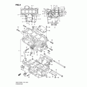 Схема узла: Картер двигателя для Suzuki GSX-R1000
