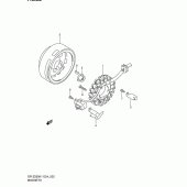 Схема узла: Статор & Ротор для Suzuki DR-Z250