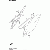 Схема вузла: Бічні панелі для Suzuki RM-Z450