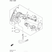 Схема вузла: Паливний насос для Suzuki GW250 Inazuma
