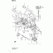 Схема узла: Карбюратор для Suzuki GS500
