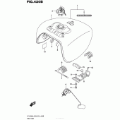 Схема вузла: Паливний бак (Vz1500L6 E33) для Suzuki VZ1500 Boulevard M90