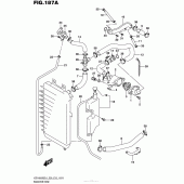 Схема вузла: Патрубок системи охолодження для Suzuki VZR1800 Boulevard M109R
