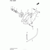 Схема узла: Водяной насос для Suzuki DL1000 V-Strom