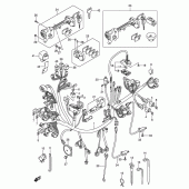 Схема вузла: Електропроводка (An650ak4) для Suzuki AN650 Burgman (EU analogue of SkyWave)