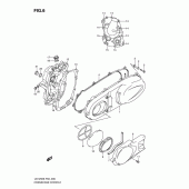 Схема вузла: Кришки картера для Suzuki UX125 Sixteen