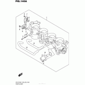 Схема вузла: Throttle Body (Gsx-S1000L7 E33) для Suzuki GSX-S1000